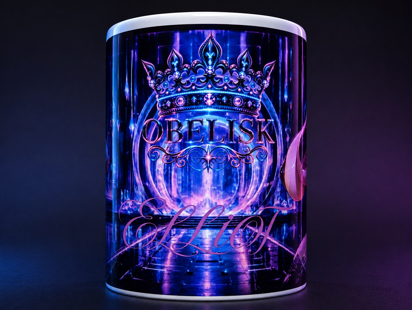 Taza personalizada OBELISK, diseño 9